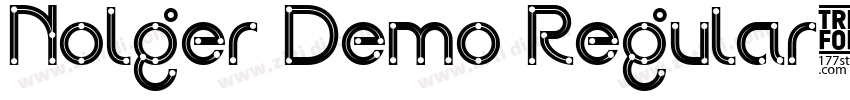 Nolger Demo Regular字体转换